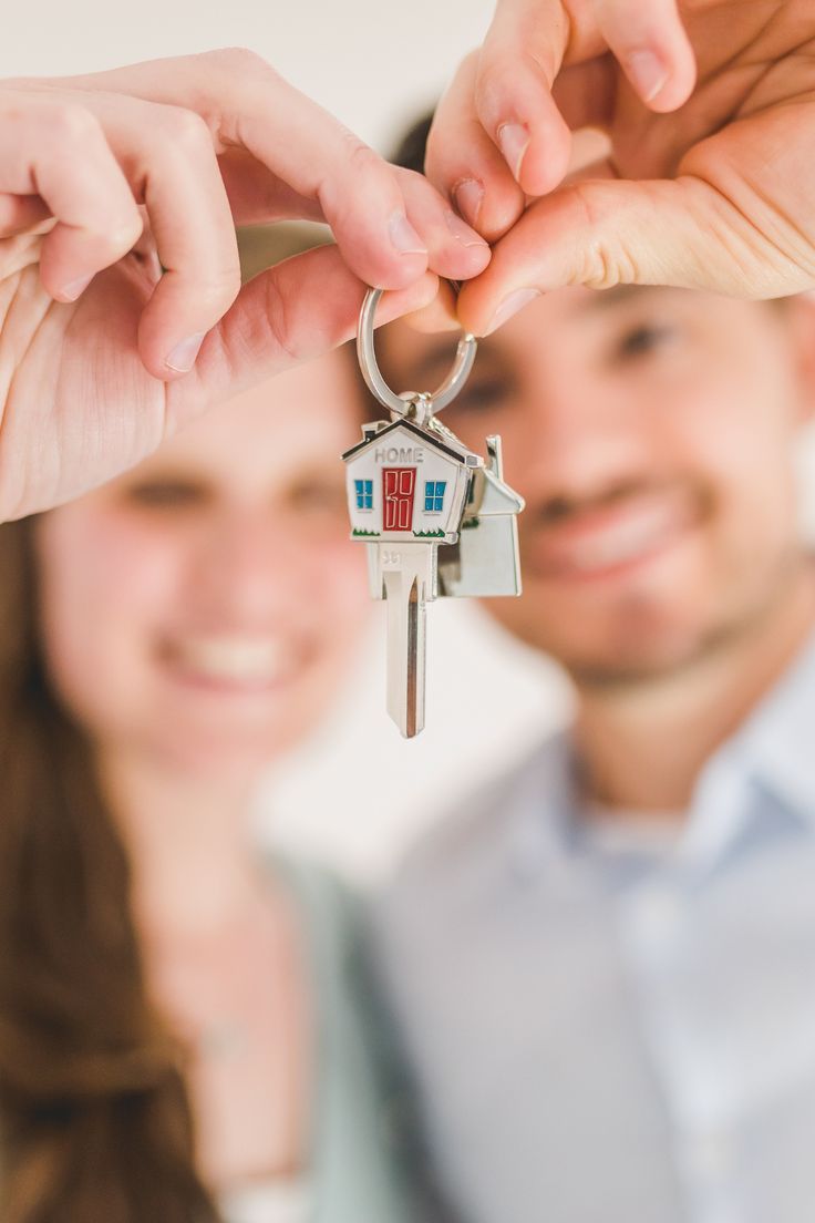 Handing over the keys to a new home